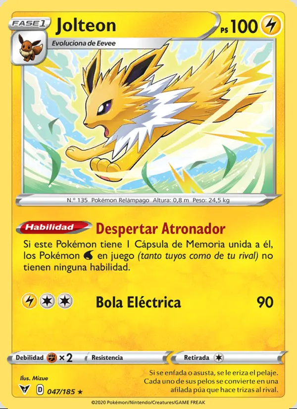 Image of the card Jolteon