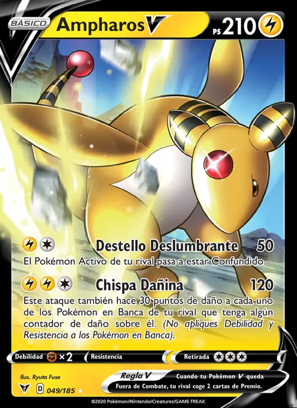 Image of the card Ampharos V