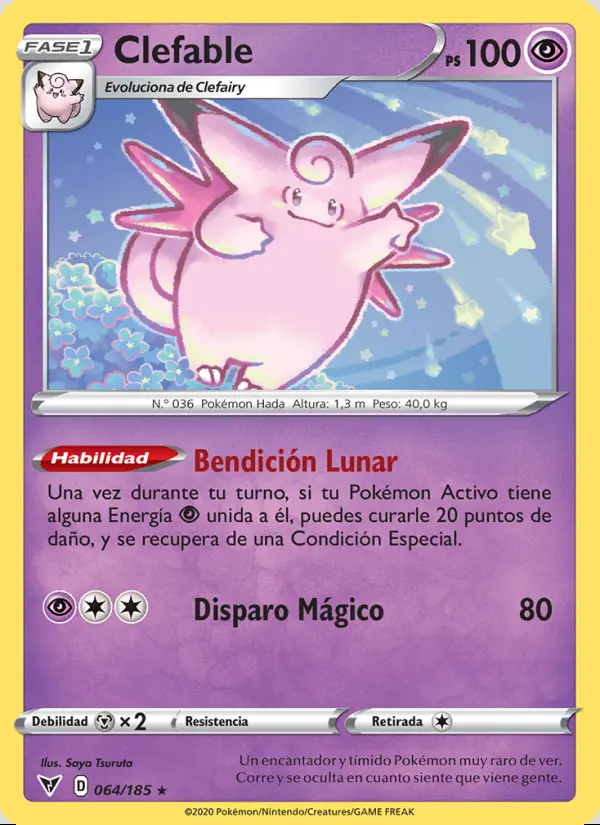 Image of the card Clefable