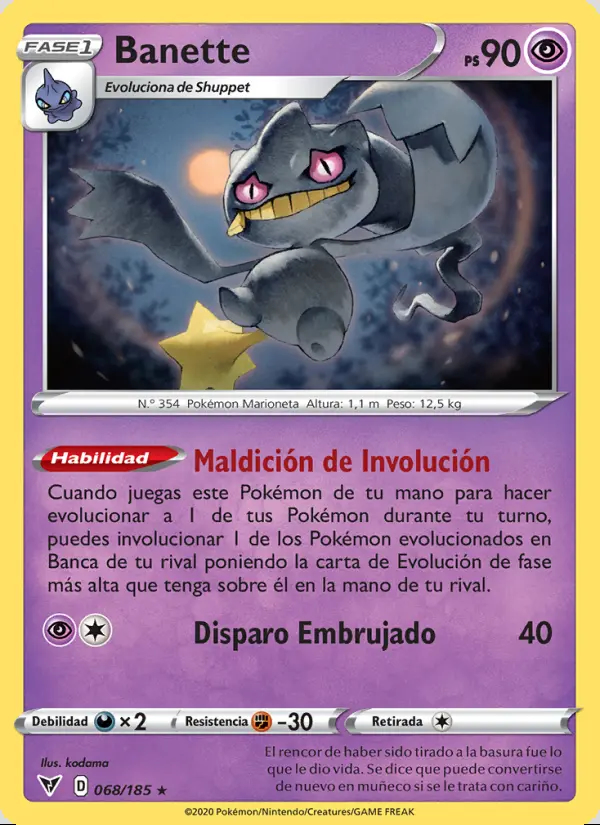Image of the card Banette