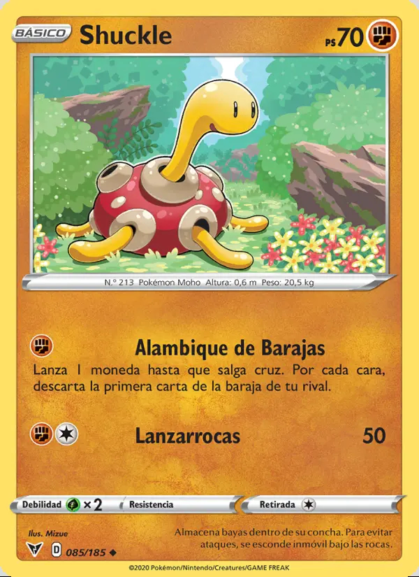 Image of the card Shuckle