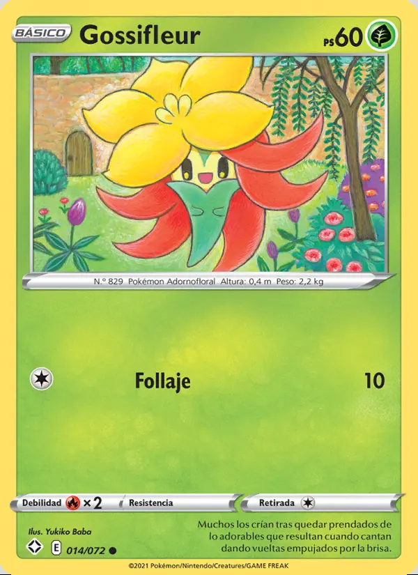 Image of the card Gossifleur