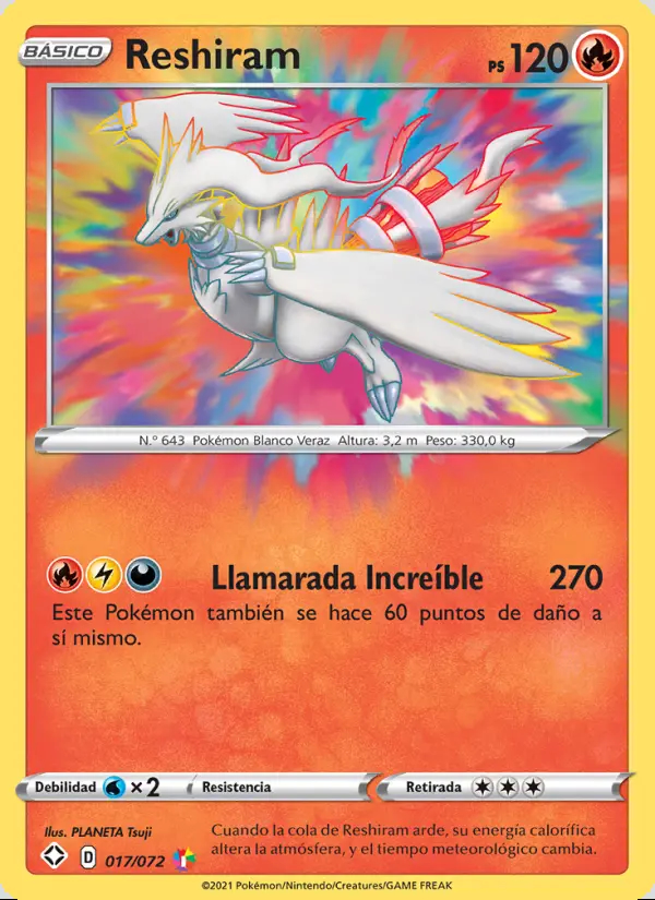 Image of the card Reshiram