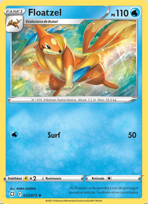 Image of the card Floatzel