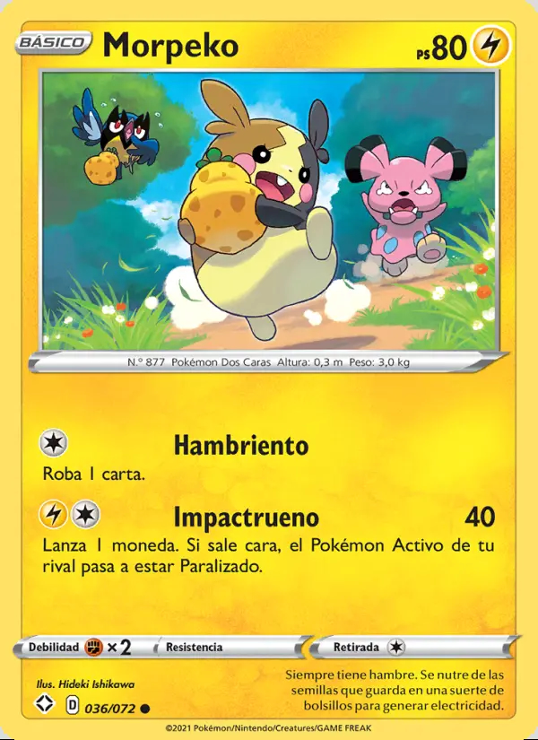 Image of the card Morpeko