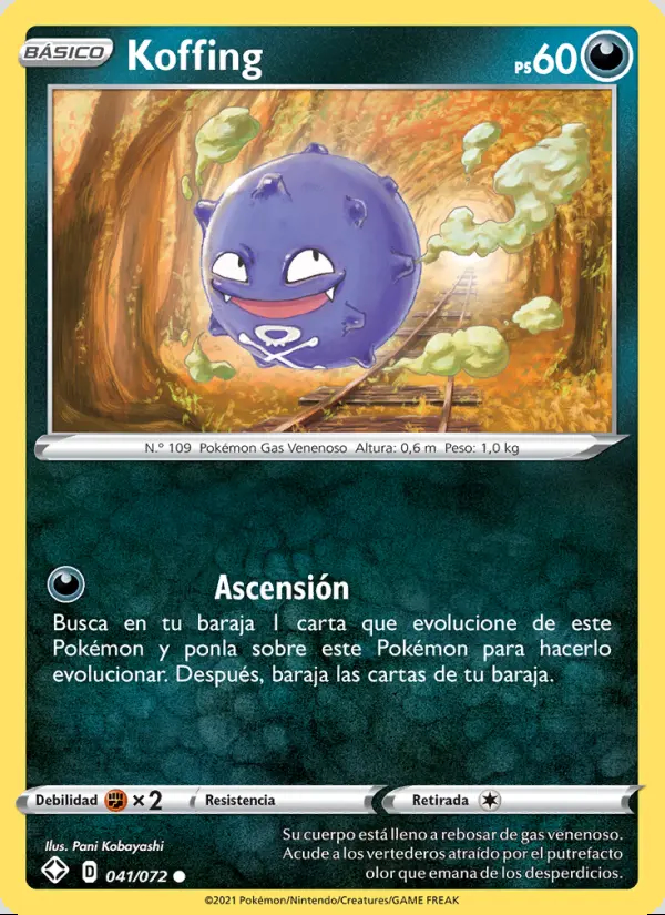 Image of the card Koffing