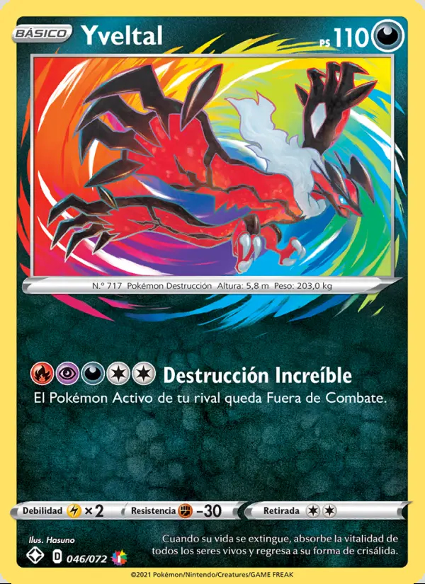 Image of the card Yveltal