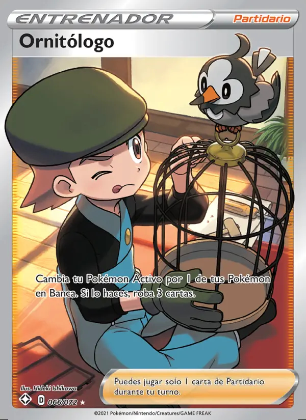 Image of the card Ornitólogo