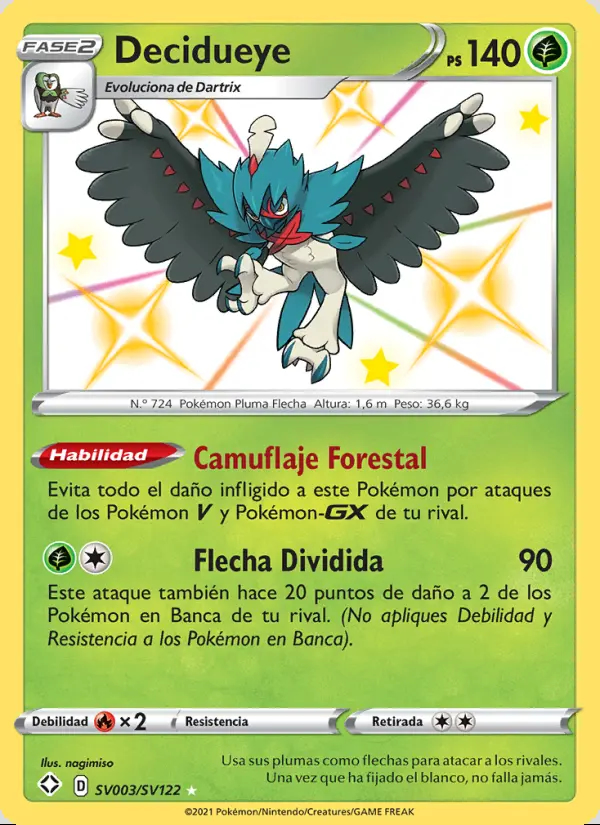 Image of the card Decidueye