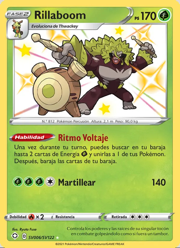 Image of the card Rillaboom