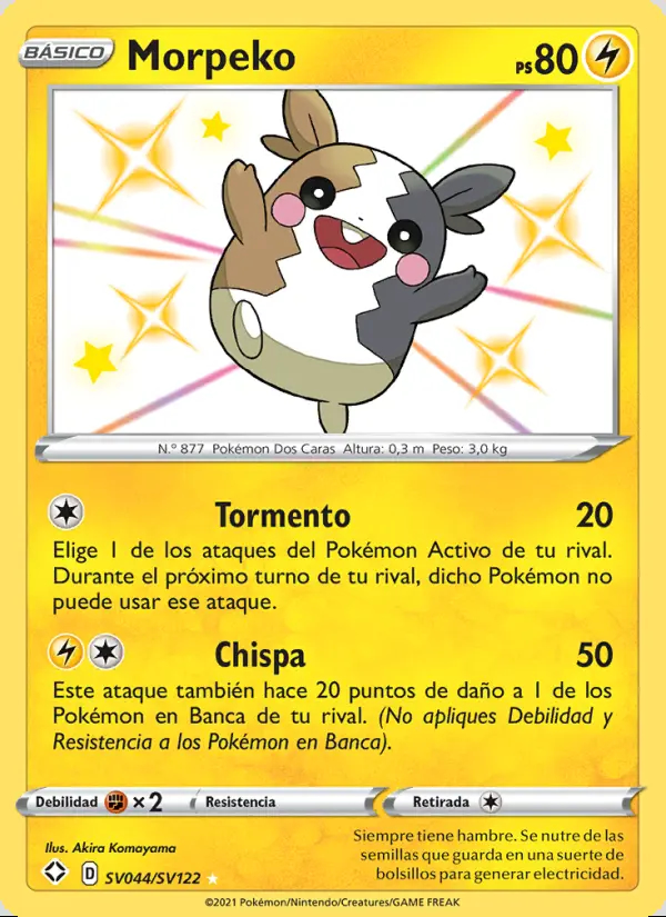 Image of the card Morpeko