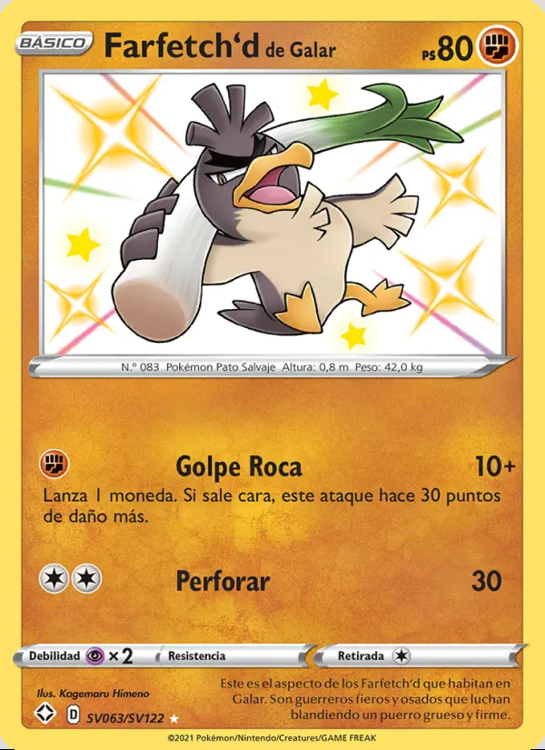 Image of the card Farfetch'd de Galar