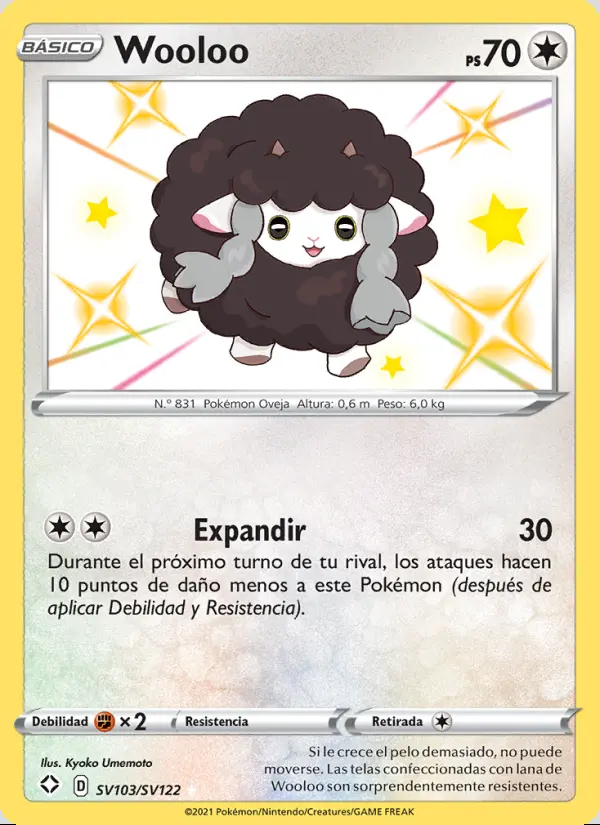 Image of the card Wooloo