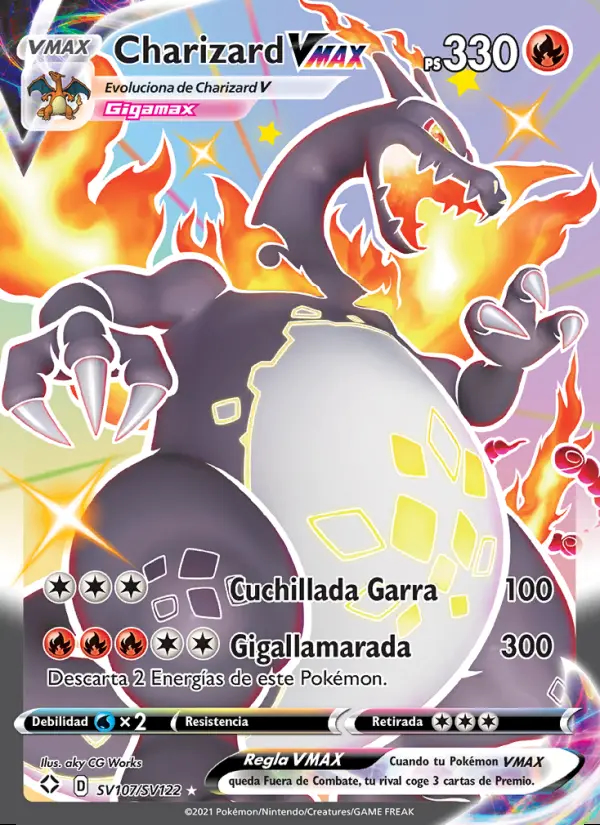 Image of the card Charizard VMAX