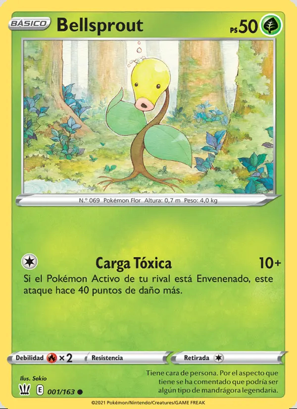 Image of the card Bellsprout