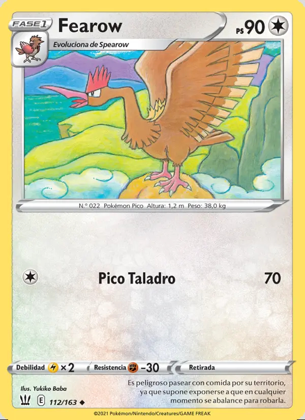 Image of the card Fearow