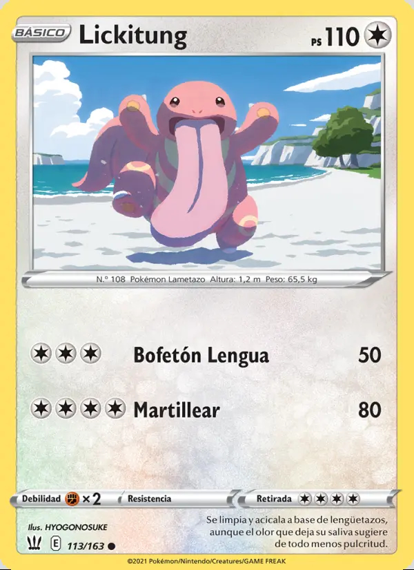 Image of the card Lickitung