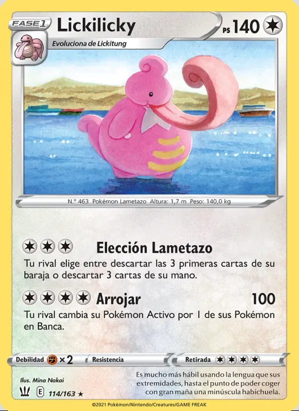 Image of the card Lickilicky