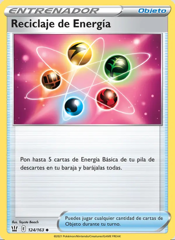 Image of the card Reciclaje de Energía