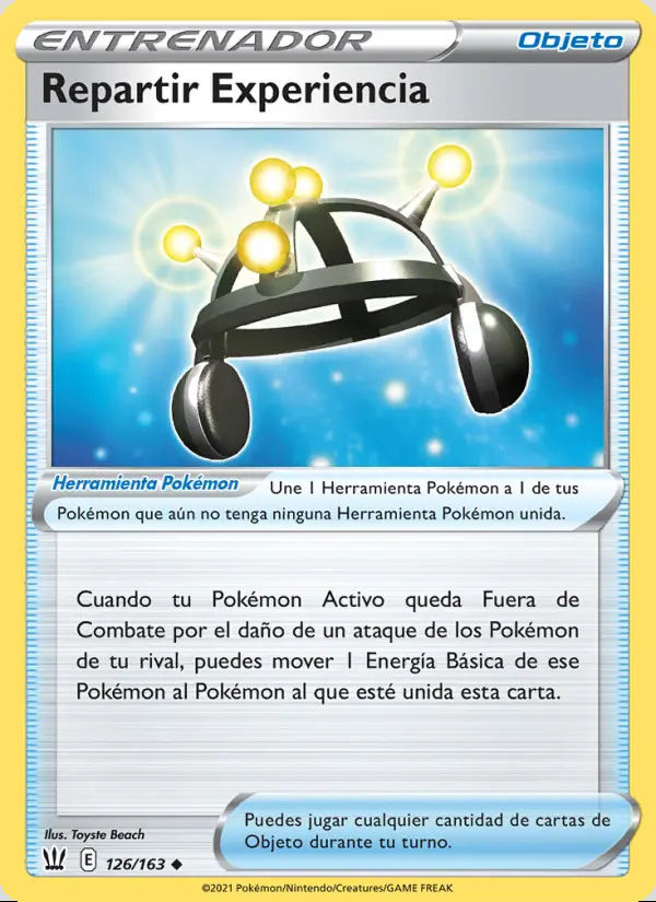 Image of the card Repartir Exp