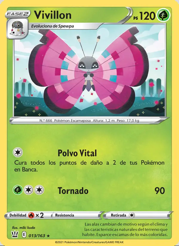 Image of the card Vivillon