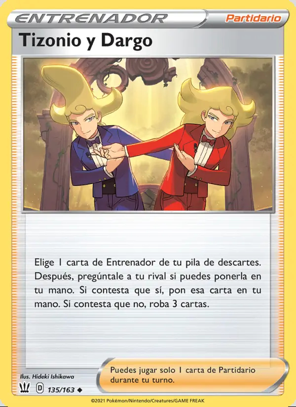 Image of the card Tizonio y Dargo