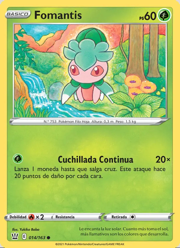 Image of the card Fomantis