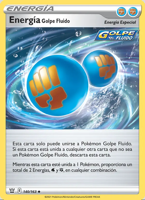 Image of the card Energía Golpe Fluido
