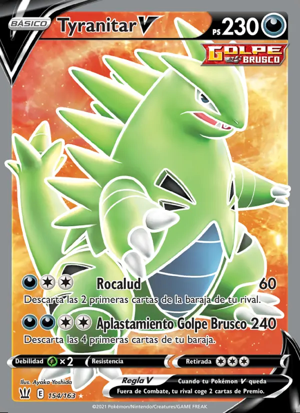 Image of the card Tyranitar V