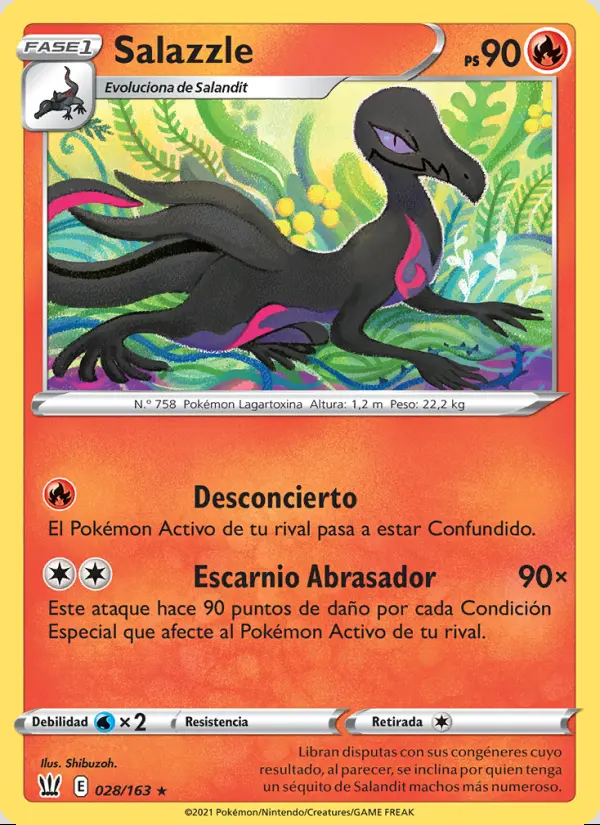 Image of the card Salazzle