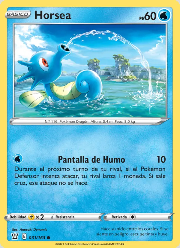 Image of the card Horsea