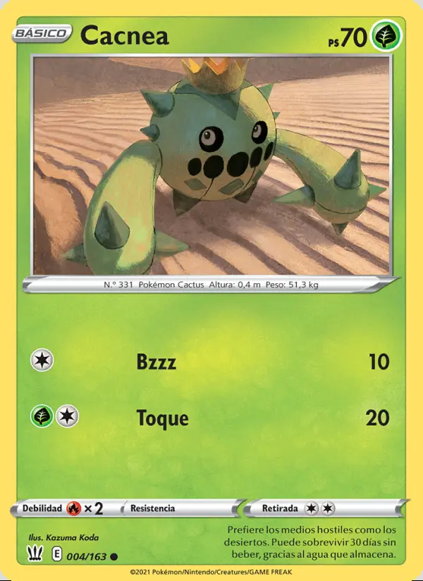 Image of the card Cacnea