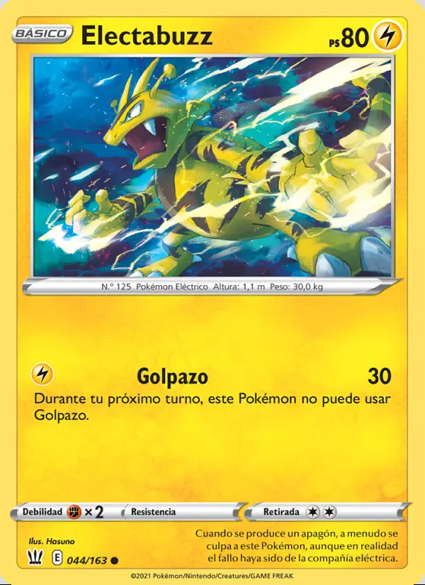 Image of the card Electabuzz