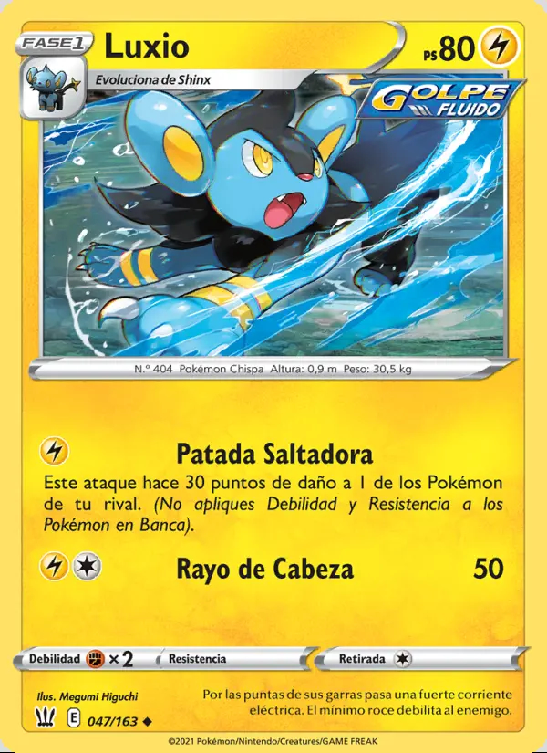 Image of the card Luxio