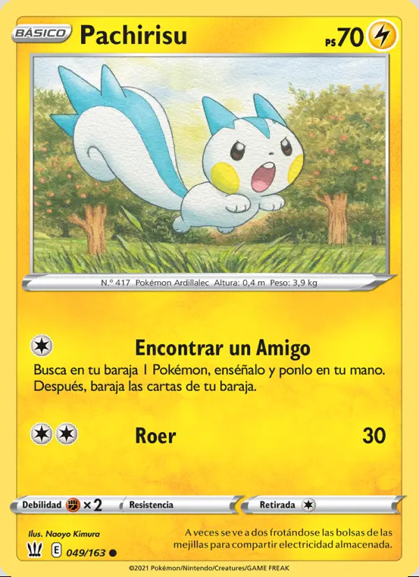 Image of the card Pachirisu