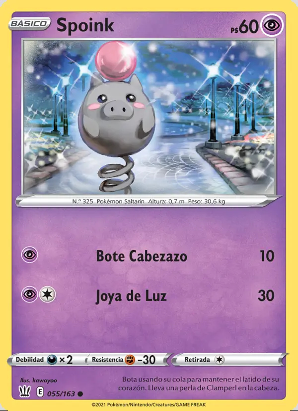 Image of the card Spoink