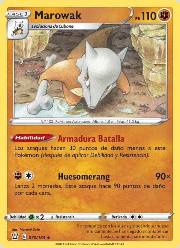 Image of the card Marowak