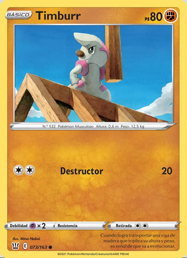 Image of the card Timburr