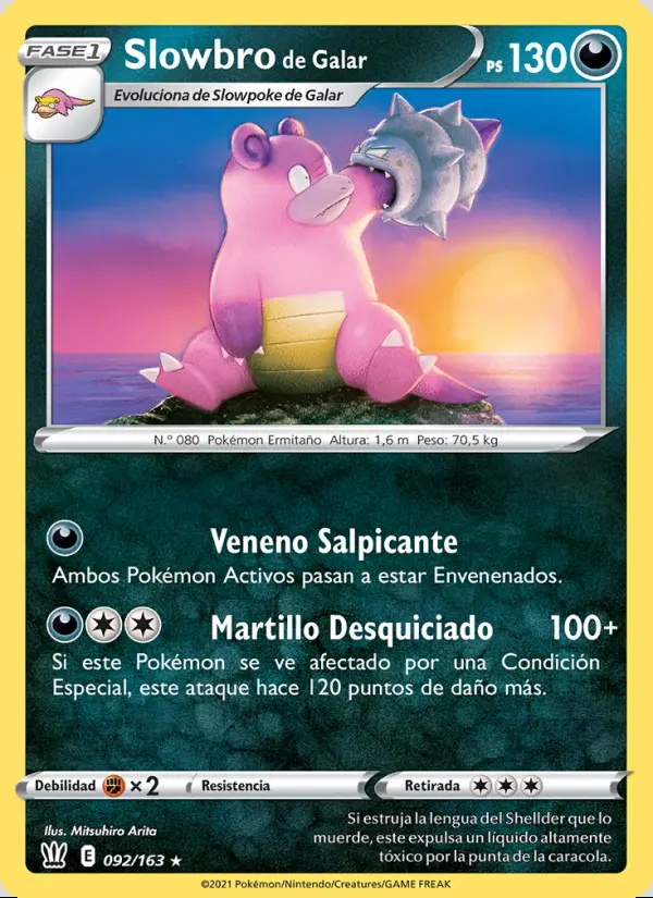 Image of the card Slowbro de Galar