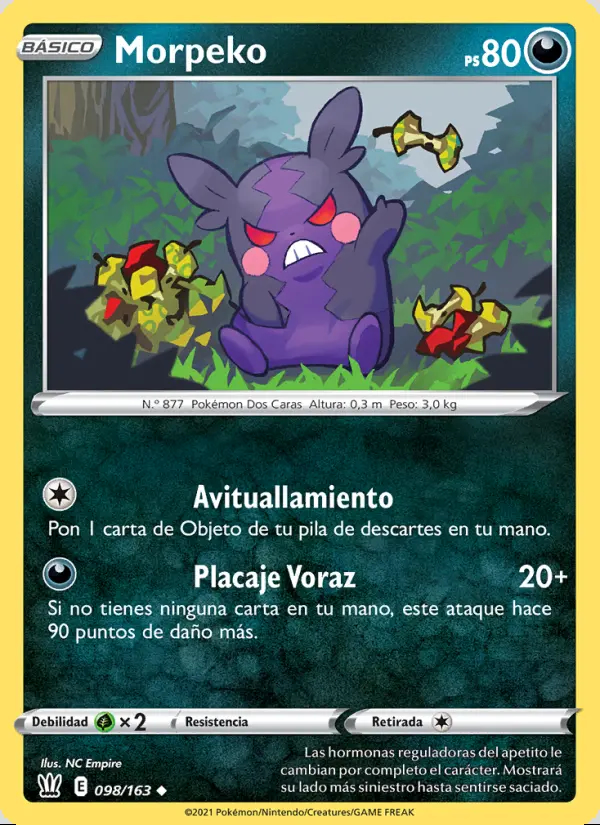 Image of the card Morpeko