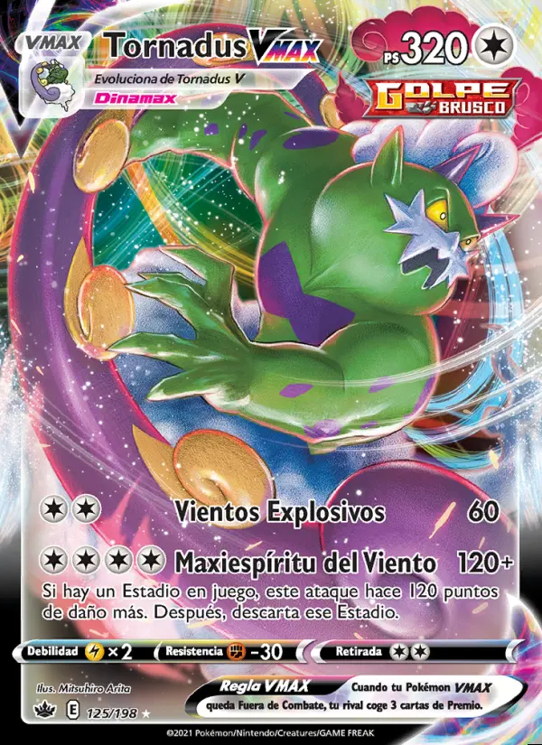 Image of the card Tornadus VMAX