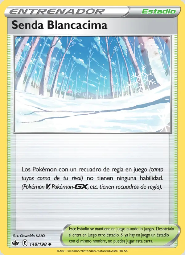 Image of the card Senda Blancacima