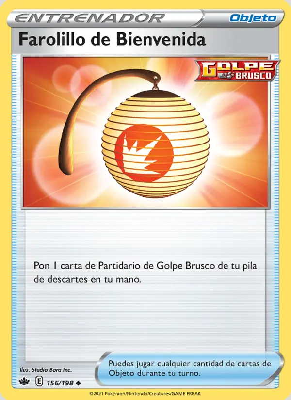 Image of the card Farolillo de Bienvenida