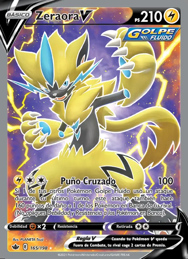 Image of the card Zeraora V