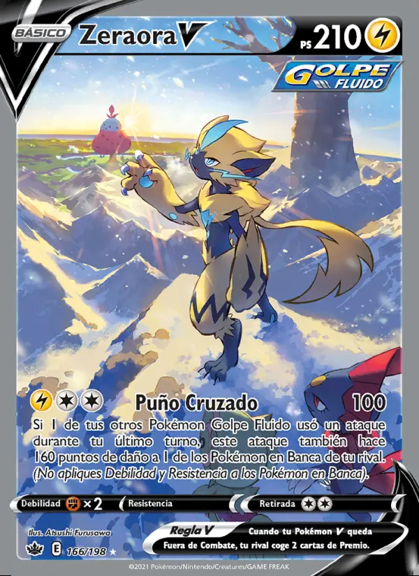 Image of the card Zeraora V