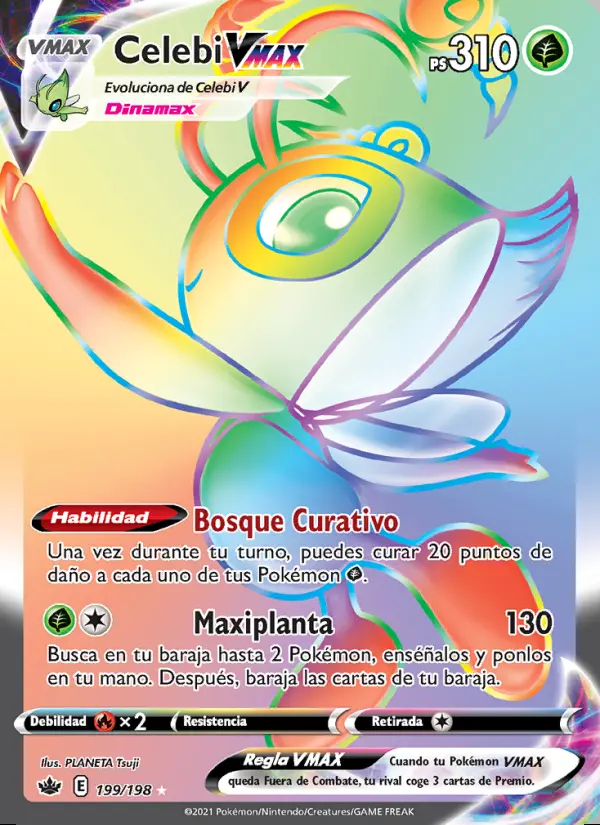 Image of the card Celebi VMAX