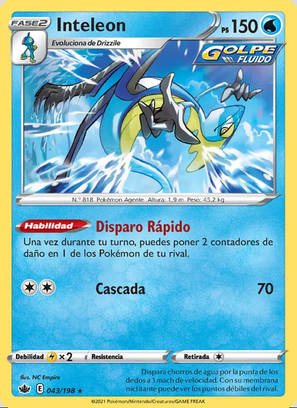 Image of the card Inteleon