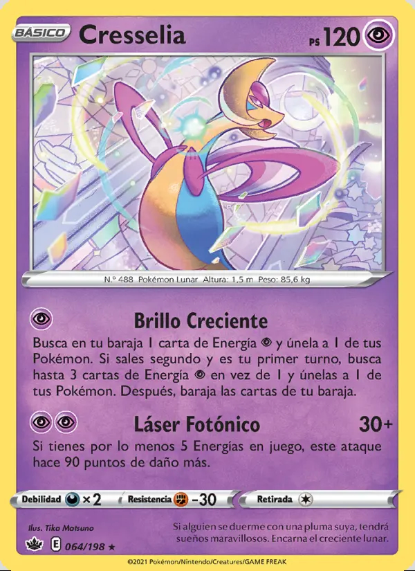 Image of the card Cresselia