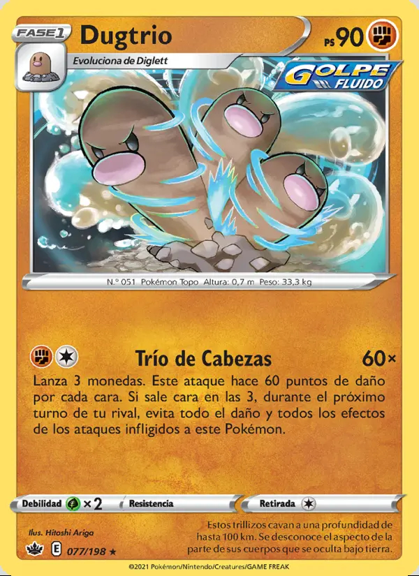 Image of the card Dugtrio