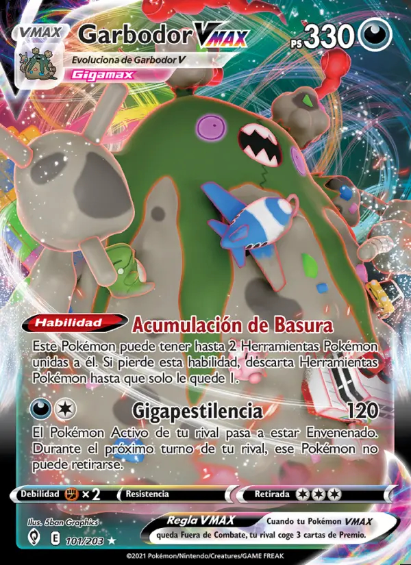 Image of the card Garbodor VMAX